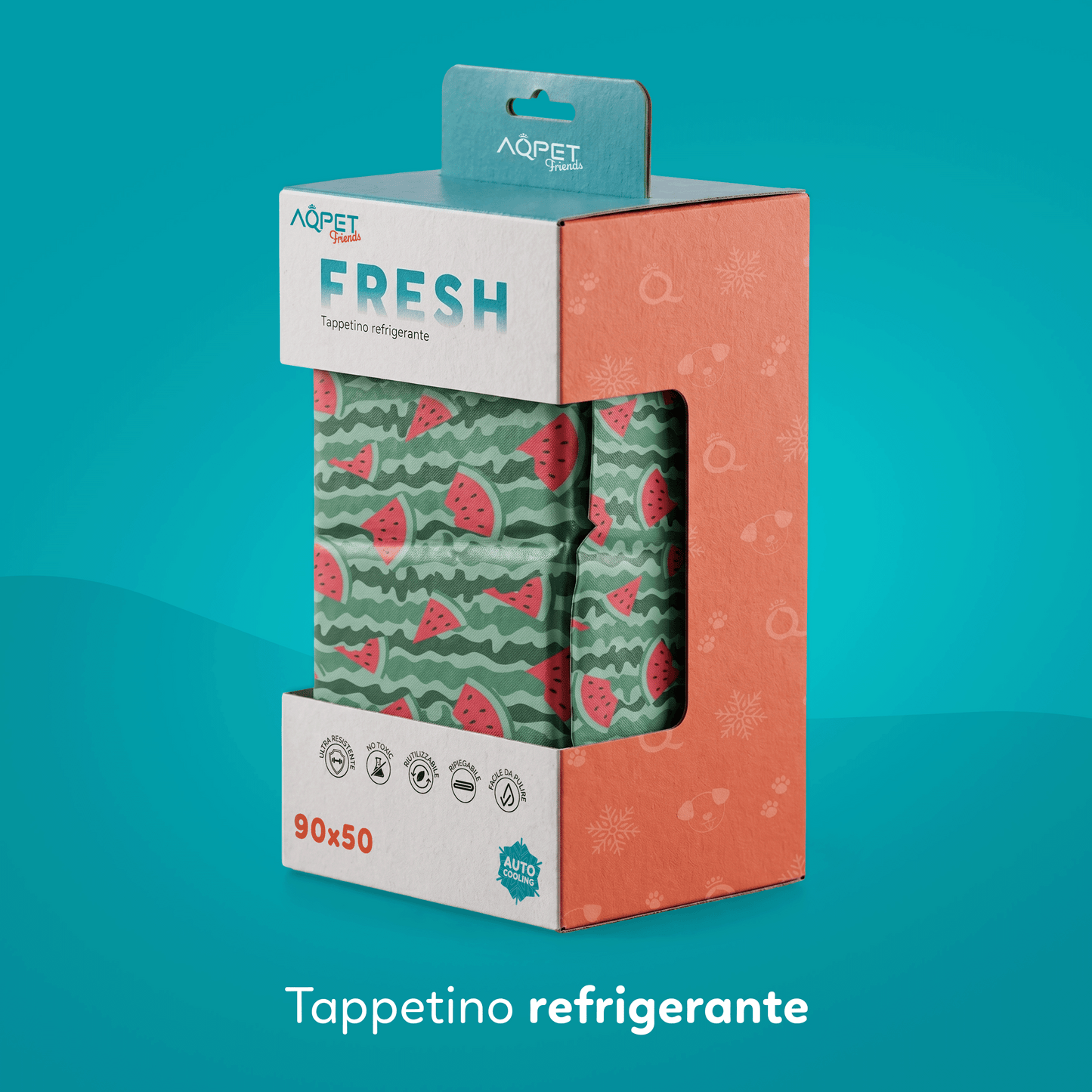 AqpetFriends Fresh Tappetino Refrigerante Fruit