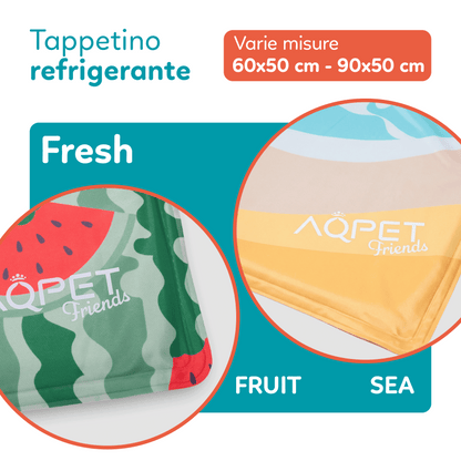 AqpetFriends Fresh Tappetino Refrigerante Fruit