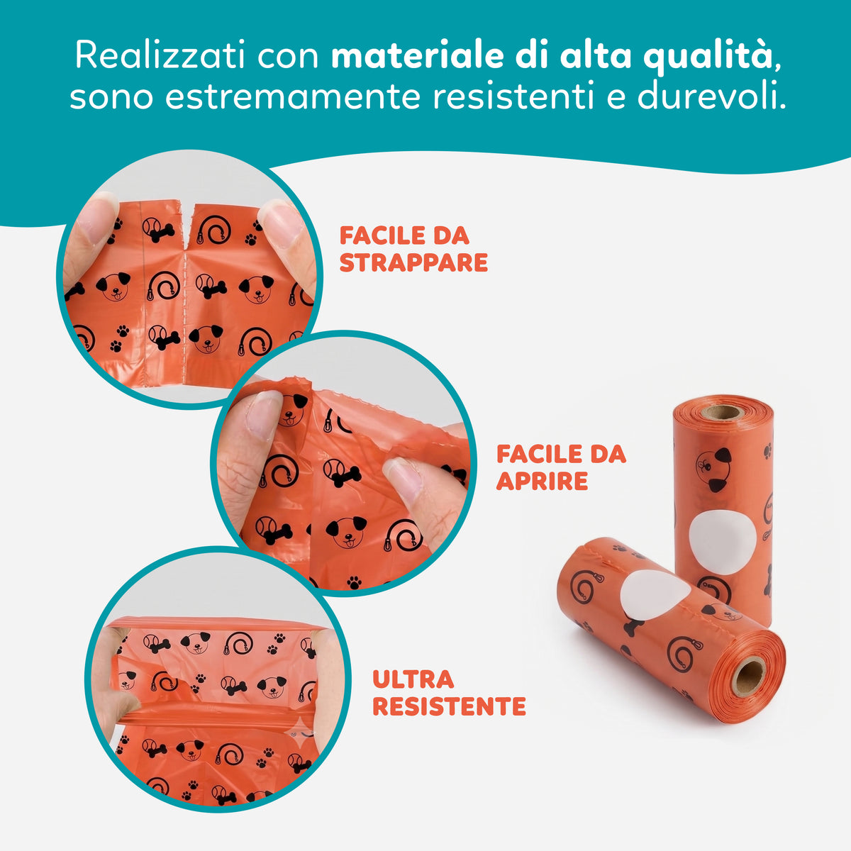 AqpetFriends CleanUp Sacchetti Igienici Per Cani