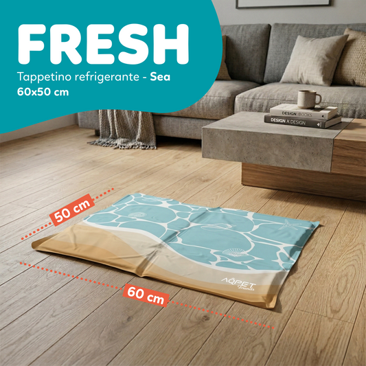 AqpetFriends Fresh Tappetino Refrigerante Sea