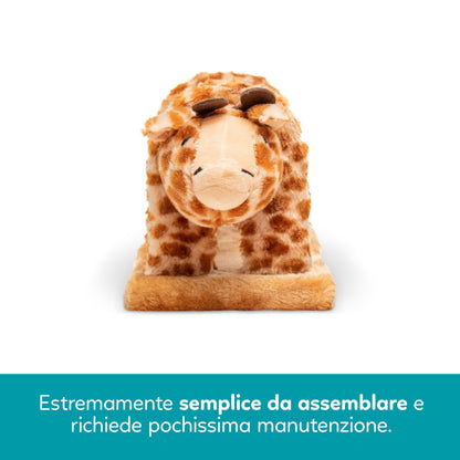 AqpetFriends Giraffa Tiragraffi Mini a Forma di Giraffa 56 cm – Gioco e Graffiatoio per Gatti con Sisal