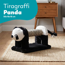 AqpetFriends Panda Tiragraffi 56 cm – Graffiatoio per Gatti con Sisal e Gioco Integrato