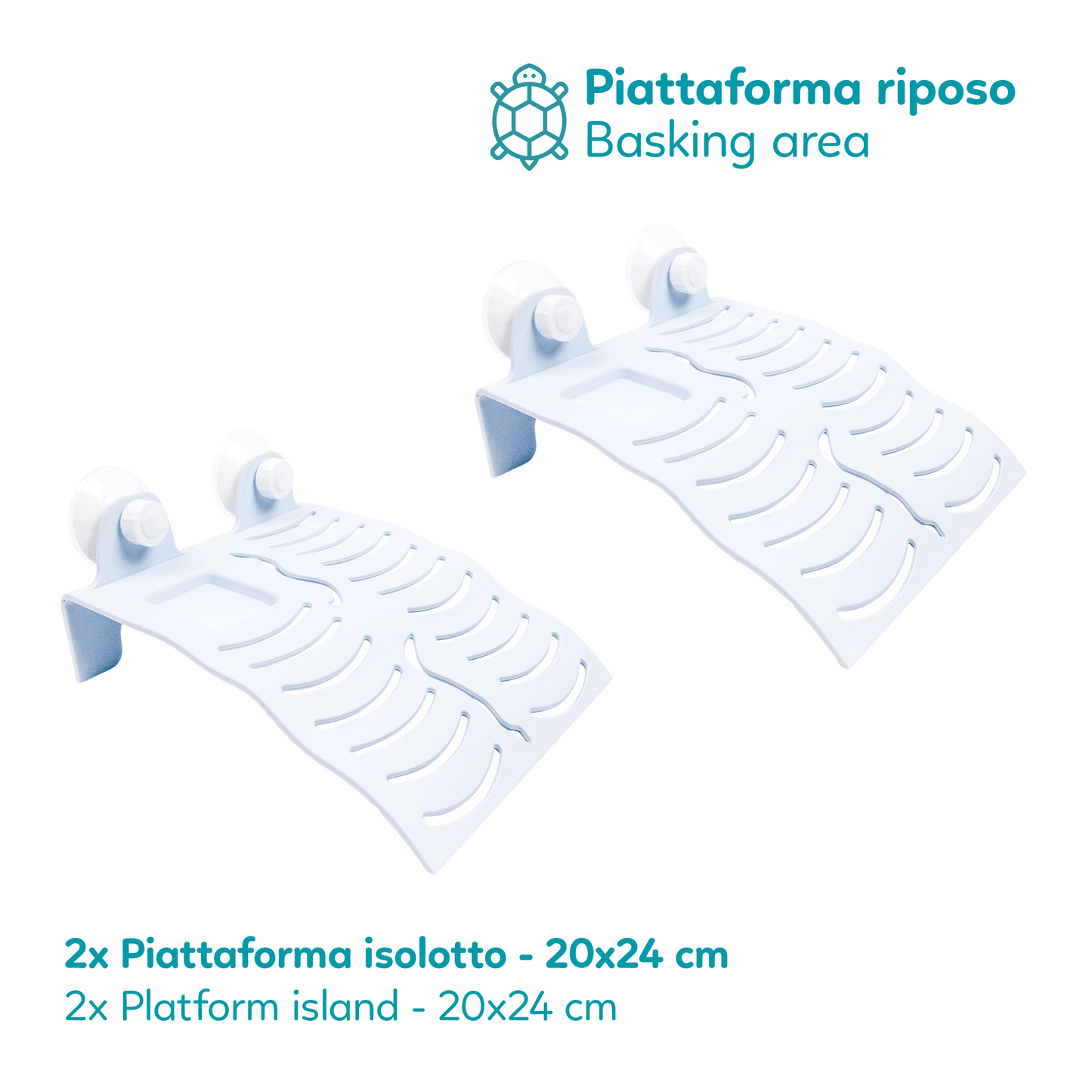 Aqpet Tortuga 80 Tartarughiera In Vetro Con Coperchio E Isola Per Tartarughe D'acqua 78L