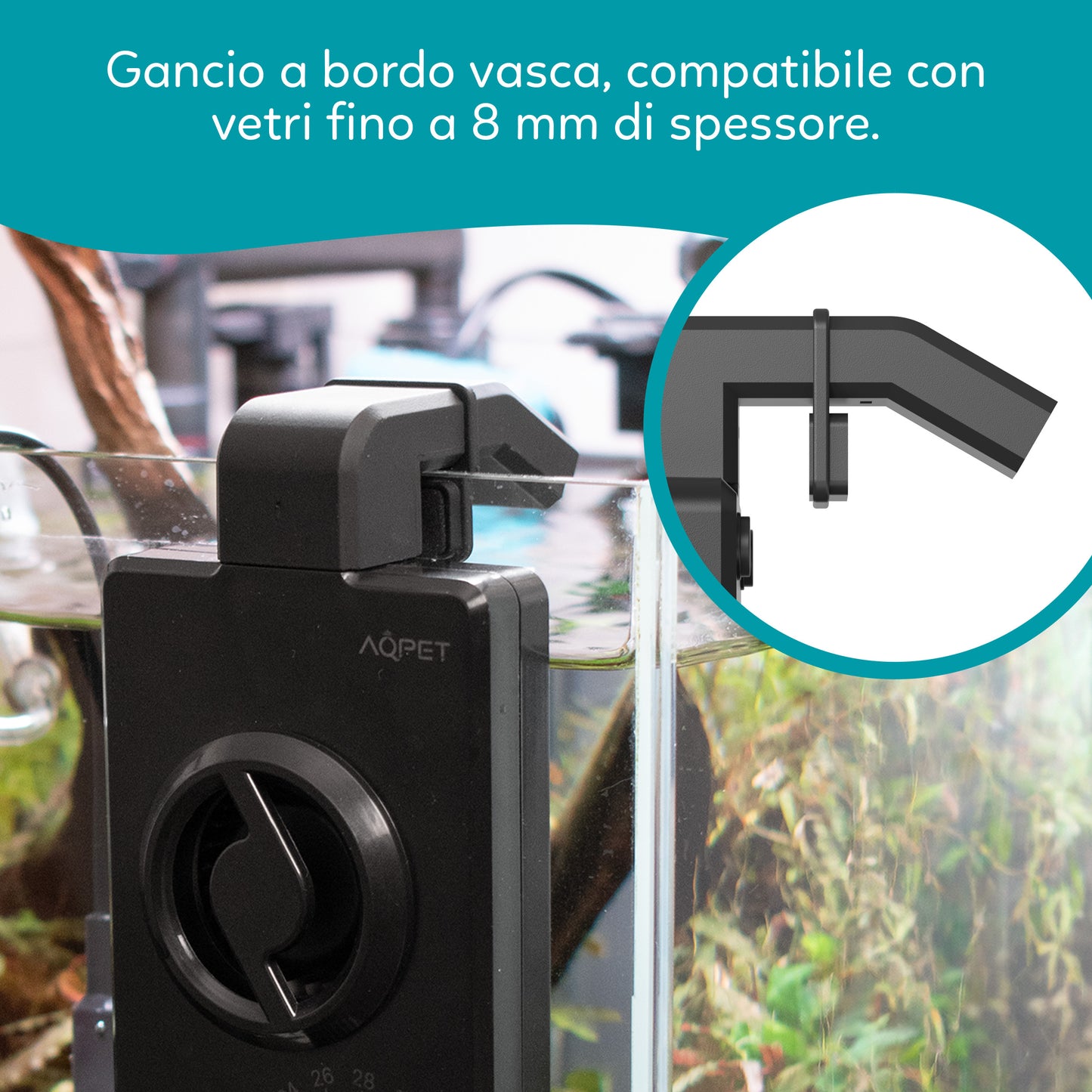 Aqpet FROSTLINE Thermofan Sistema di Raffreddamento per Acquari con Controller e Ventola singola