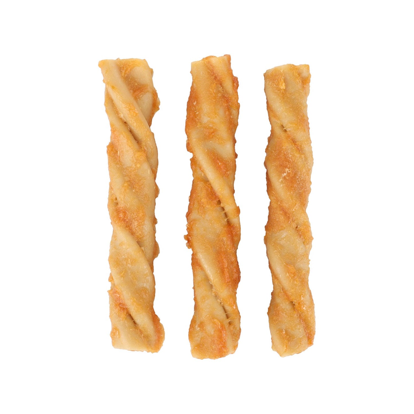 Flamingo Snacks Zero Rawhide Piccoli Bastoni Con Pollo Per Cani Adulti Di Tutte Le Taglie 12,5cm 40gr / 3 pzs 120gr