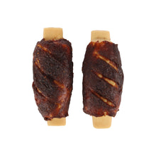 Flamingo Snacks Zero Rawhide Costina Con Pollo & Maiale Per Cani Adulti Di Tutte Le Taglie 40gr/2 pzs 80gr