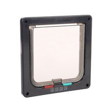 Flamingo Tami Gattaiola 4 Impostazioni Nero Per Porte Con Qualsiasi Spessore 19,2x20cm