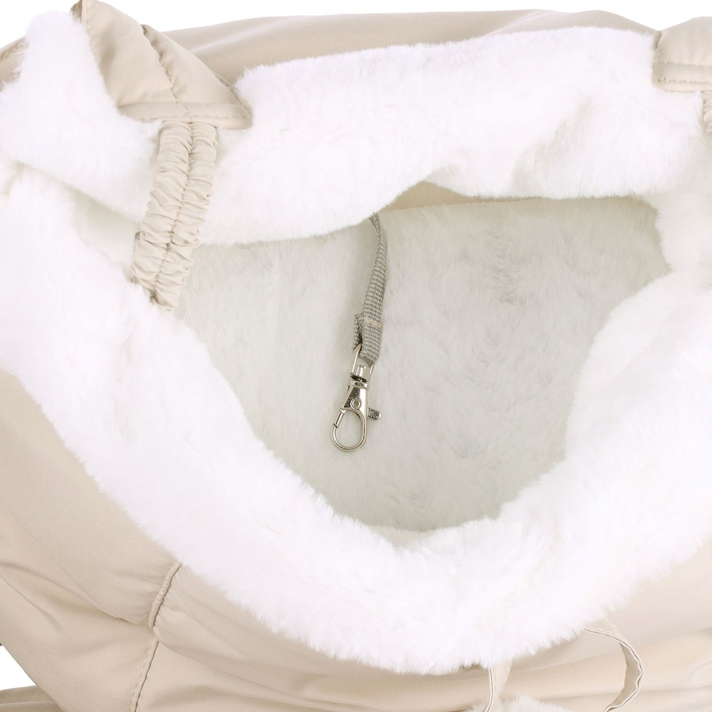 Flamingo Cuddi Trasportino Frontale Beige Per Cuccioli E Cani Di Piccola Taglia 32x22x25cm