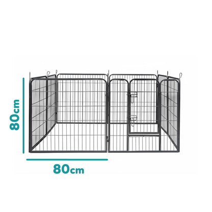 AqpetFriends Petplaypen Recinto Per Animali In Ferro Misura 80x80 cm
