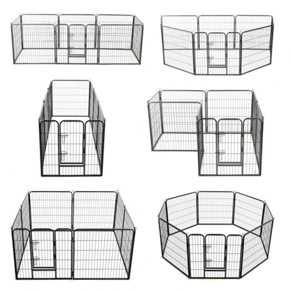 AqpetFriends Petplaypen Recinto Per Animali In Ferro Misura 80x80 cm
