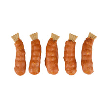 Flamingo Snacks Fast Food Scampi Con Pollo Per Cani Adulti Di Tutte Le Taglie 5pz 120gr