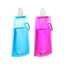 Flamingo Pigo Borraccia Trasparente Pieghevole Per Cani In Plastica con Colori Assortiti 450ml