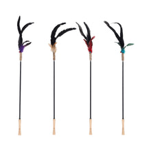 Flamingo Marit Canna Con Piume ed Effetto Sonoro Per Stimolare il Gioco dei Gatti 61-186 cm