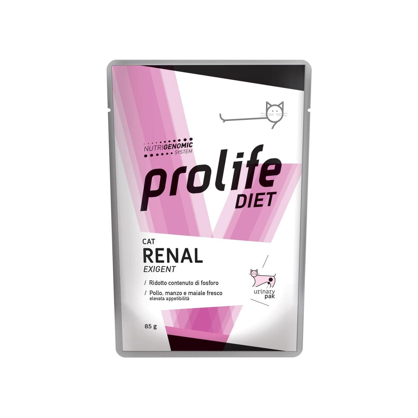 Prolife Cat Renal Exigent Bocconcini Dietetici Per Gatti Per Il Supporto Alla Funzione Renale 85gr