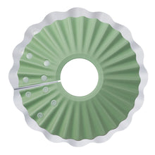 AqpetFriends Daisy Green Collare Elisabettiano In Plastica Morbida Per Gatti con Design a Doppio Strato