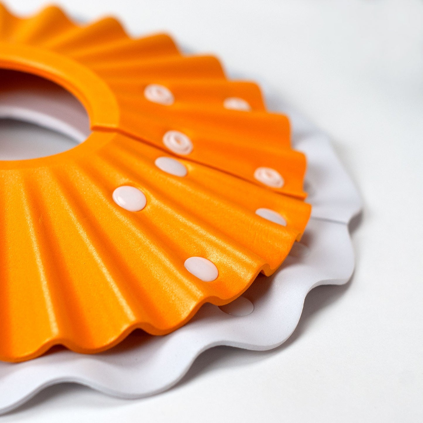 AqpetFriends Daisy Orange Collare Elisabettiano In Plastica Morbida Per Gatti con Design a Doppio Strato