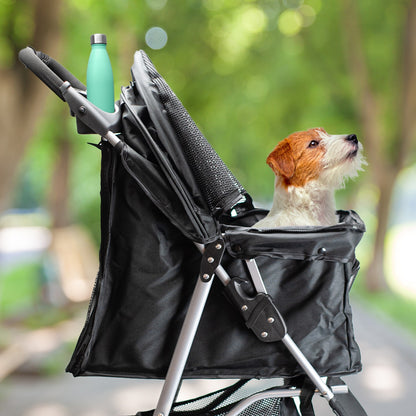 AqpetFriends PetBuggy Passeggino Comodo e Pratico Per Cani Di Taglia Medio/Piccola