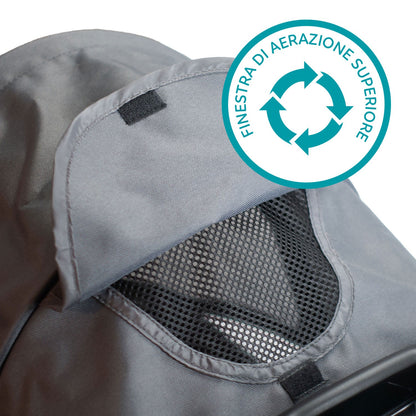 AqpetFriends PetBuggy Passeggino Comodo e Pratico Per Cani Di Taglia Medio/Piccola