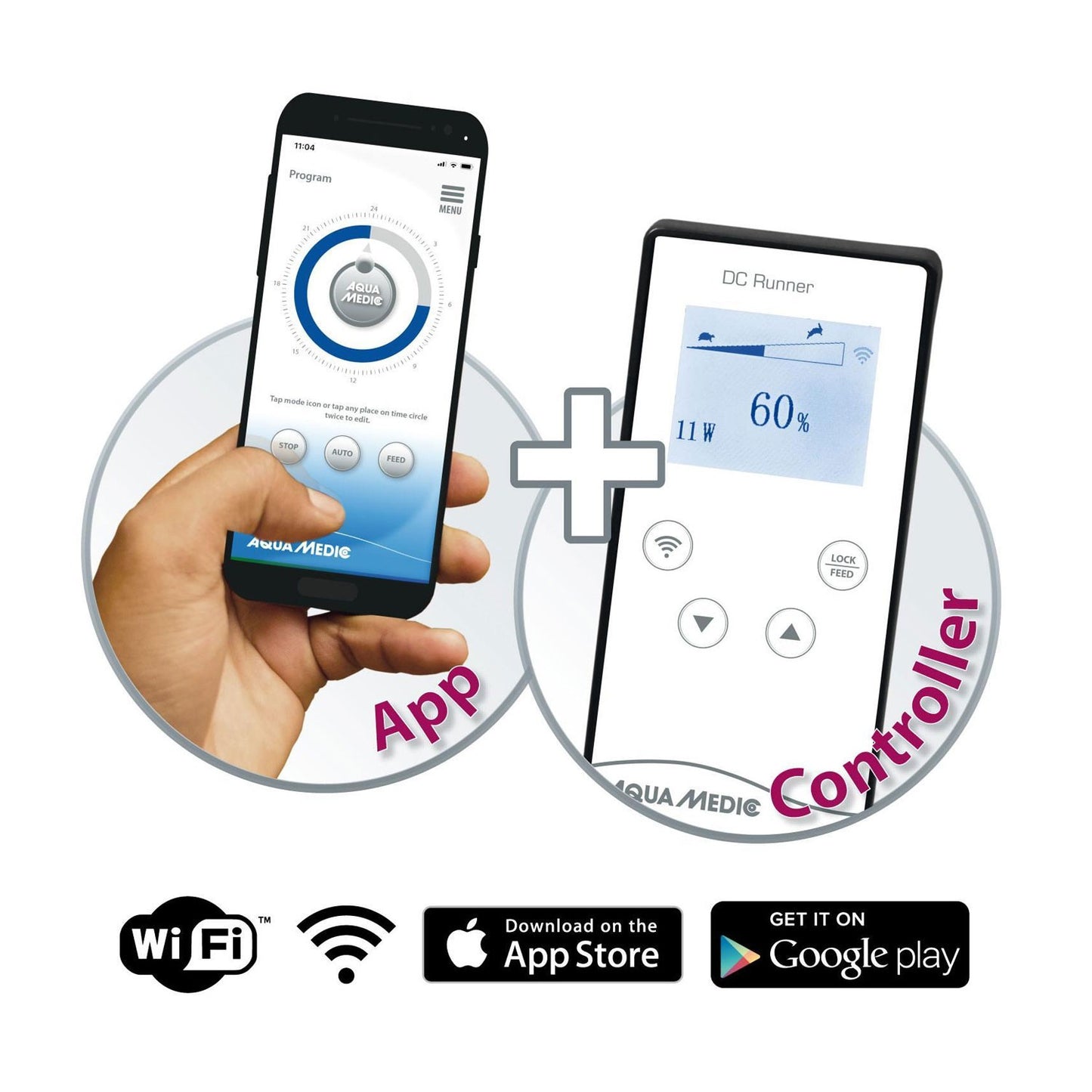 AquaMedic DC Runner X.3 Series Pompa Di Risalita Universale Per Acquari Con Controllo App
