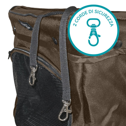 AqpetFriends PetBuggy Passeggino Comodo e Pratico Per Cani Di Taglia Medio/Piccola