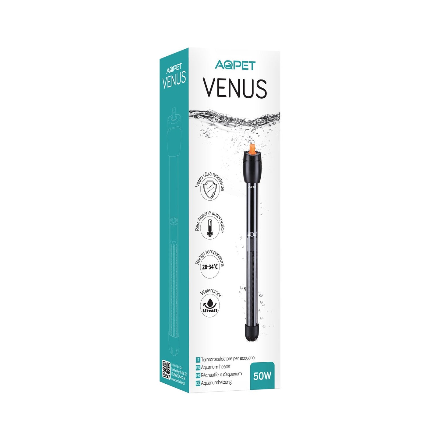 Aqpet Venus Termoriscaldatore Per Acquari