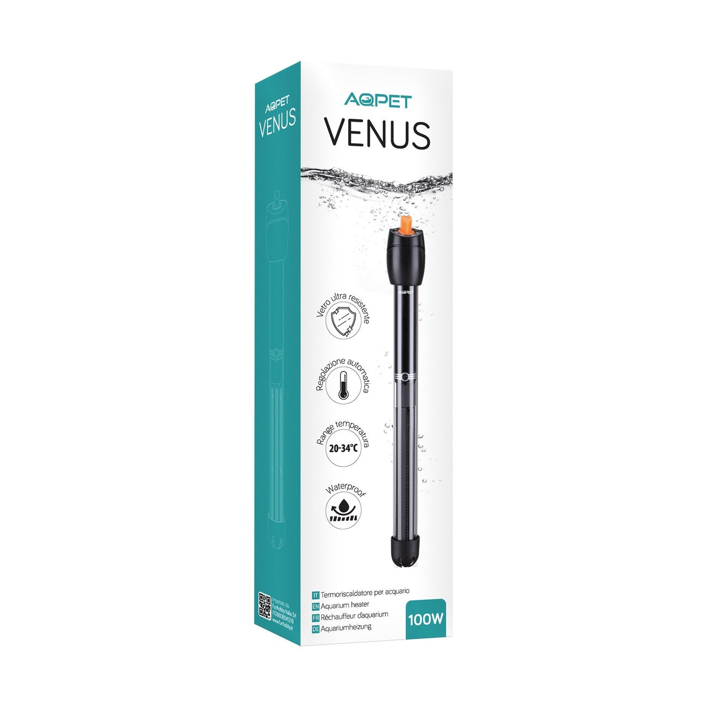 Aqpet Venus Termoriscaldatore Per Acquari