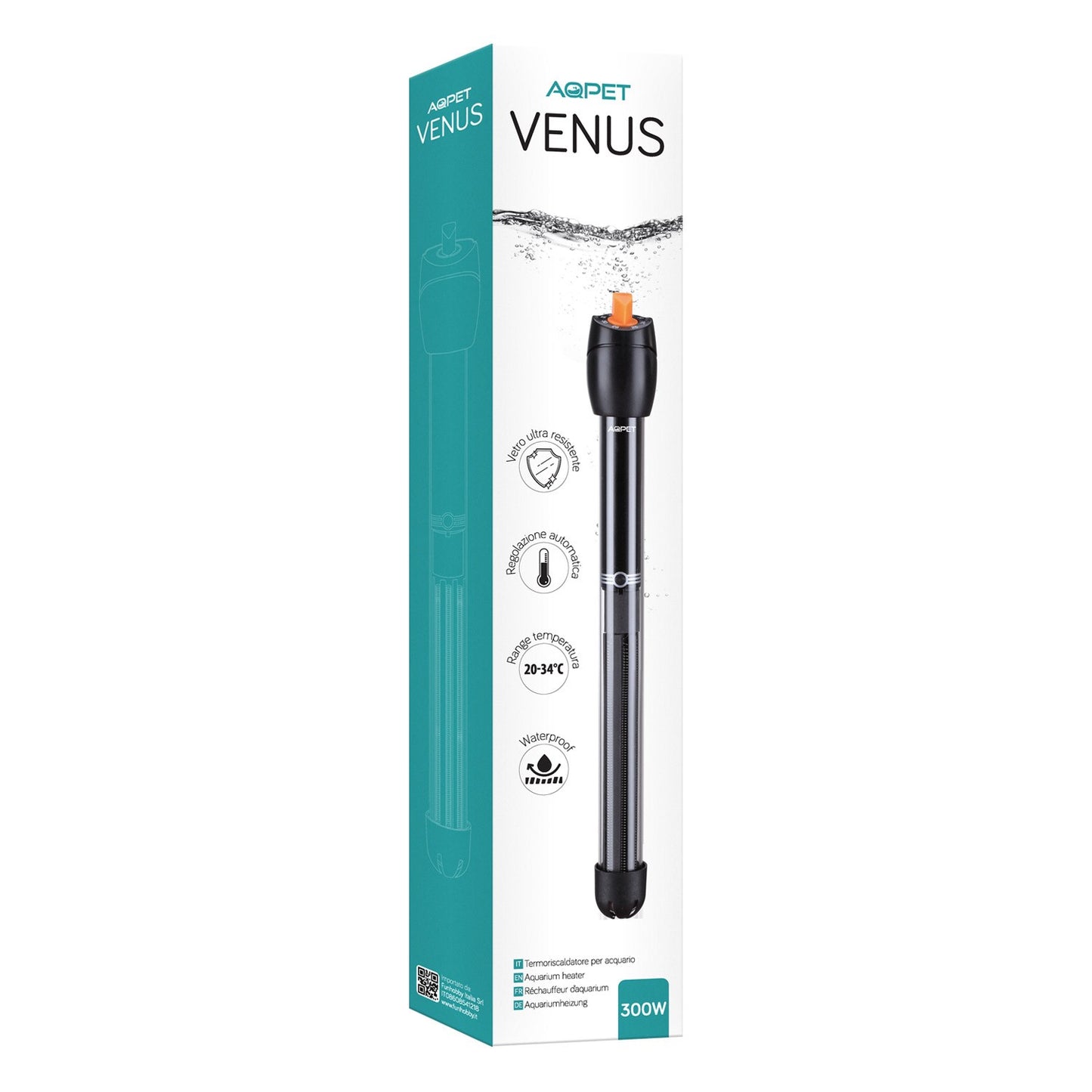 Aqpet Venus Termoriscaldatore Per Acquari