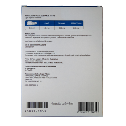 Francodex Protick Duo Antiparassitario Spot-on per cani varie taglie