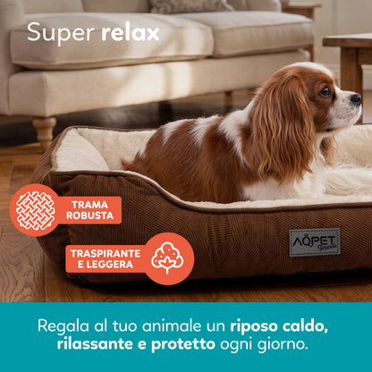AQPetFriends Sofy Cuccia in tessuto extramorbida