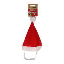 Flamingo Natale Ponne Cappello da Babbo Natale per cane Rosso 17,5x4x22CM