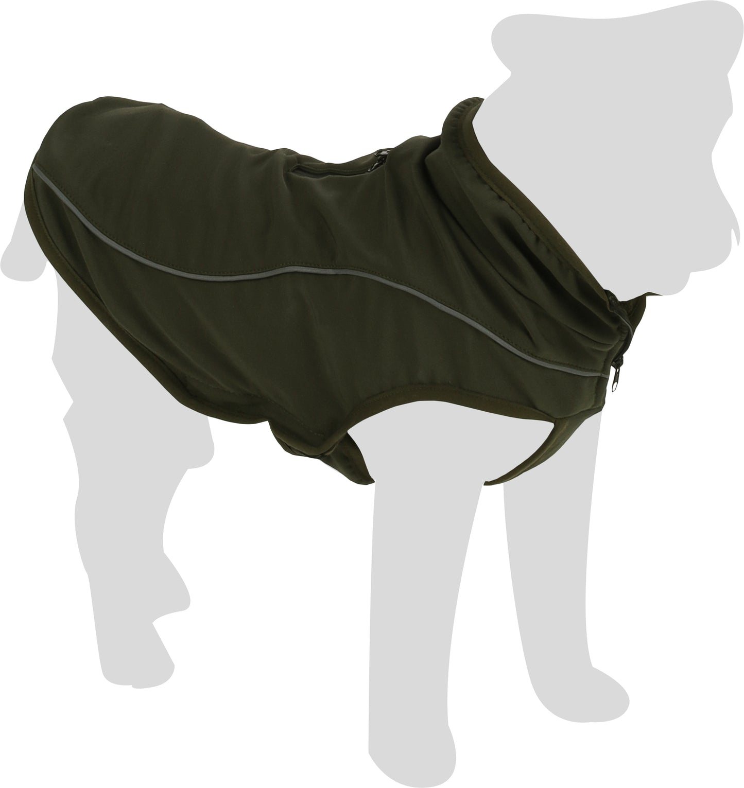 Flamingo Cappotto per cane Janus Kaki diverse taglie