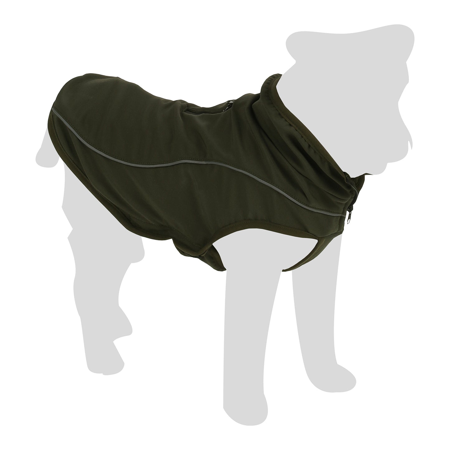 Flamingo Cappotto per cane Janus Kaki diverse taglie