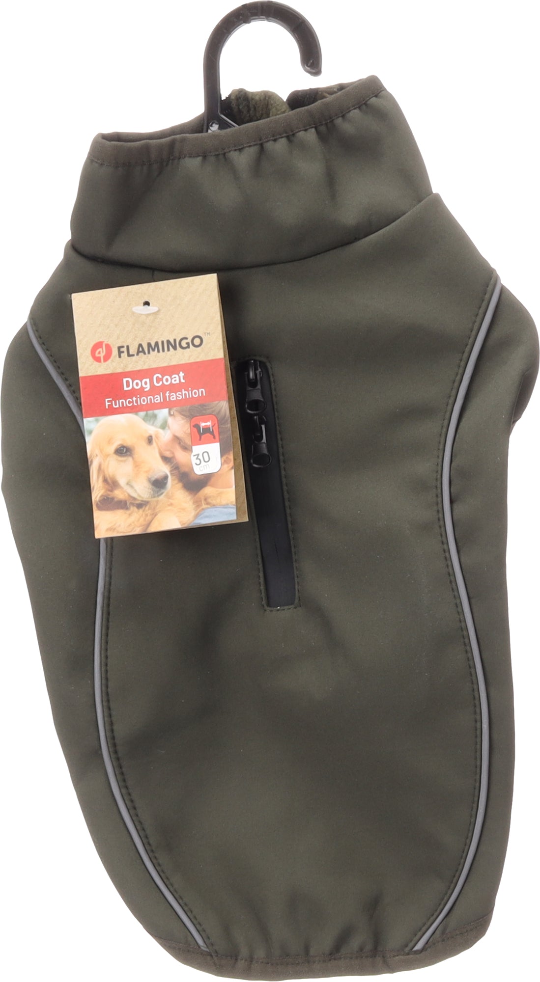 Flamingo Cappotto per cane Janus Kaki diverse taglie