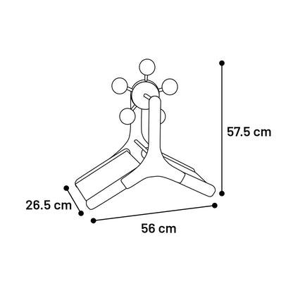 Flamingo Giocattolo tiragraffi per gatto Dolf marrone