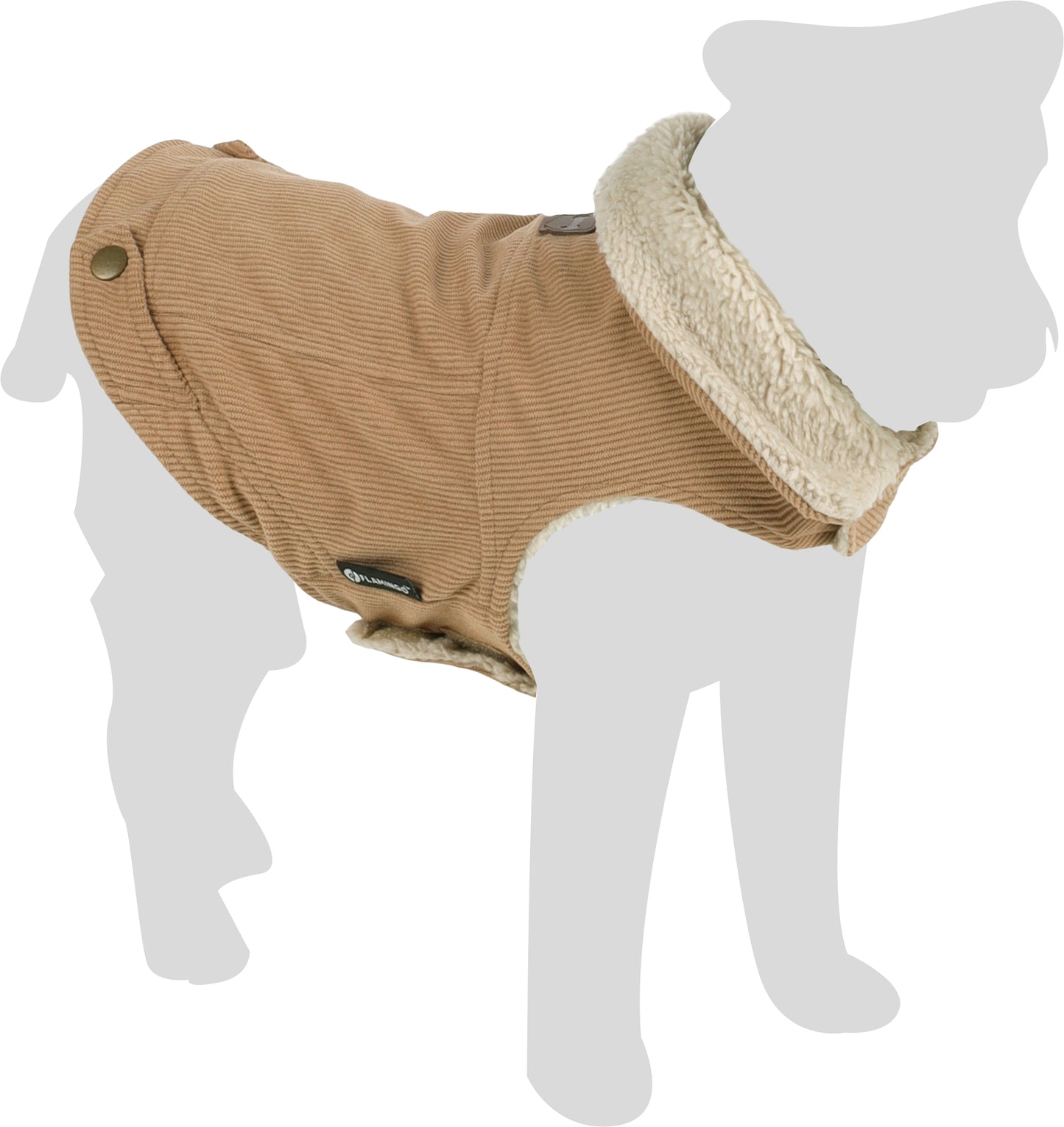 Flamingo Cappotto per cane Endor Beige diverse taglie