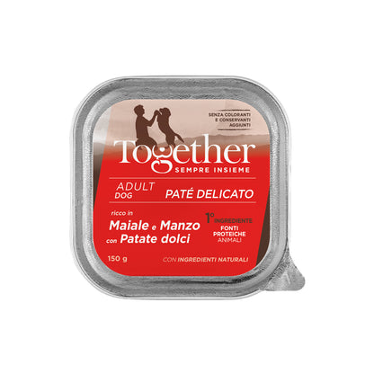 Together Pet Adult Paté delicato 150g per cani adulti in diversi gusti