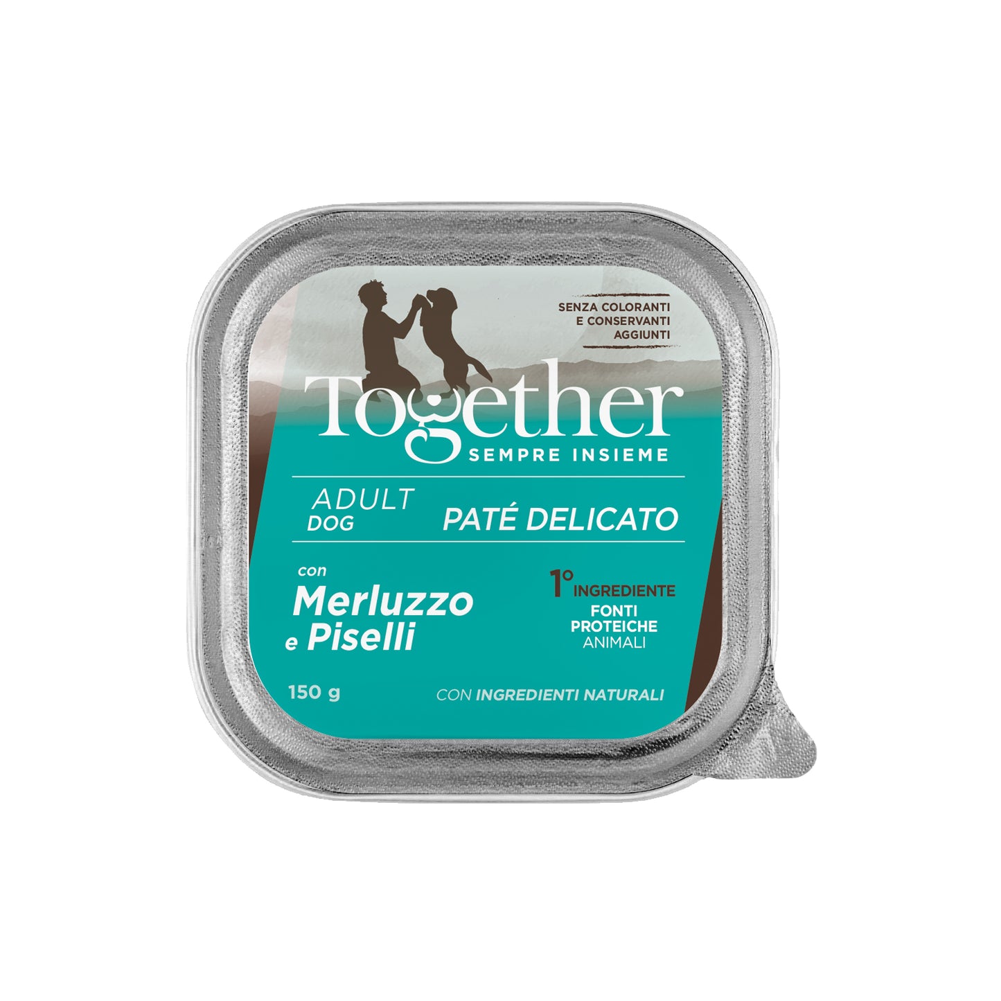 Together Pet Adult Paté delicato 150g per cani adulti in diversi gusti