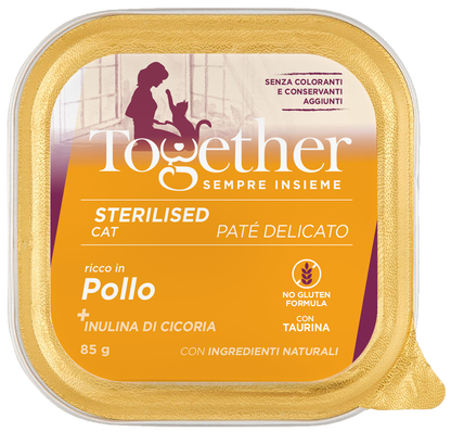 Together Cat Sterilised paté delicato alimento per gatti adulti sterilizzati