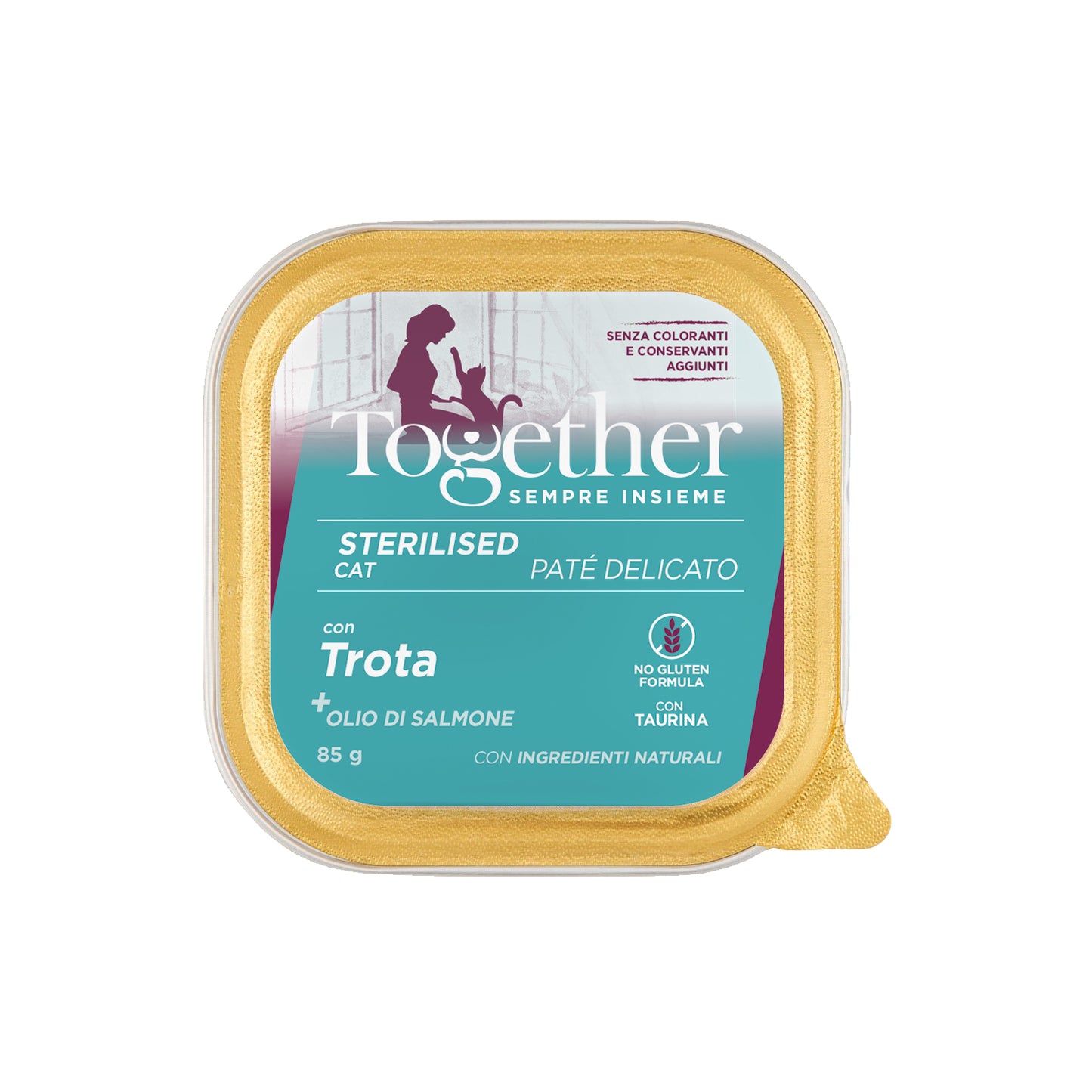 Together Cat Sterilised paté delicato alimento per gatti adulti sterilizzati