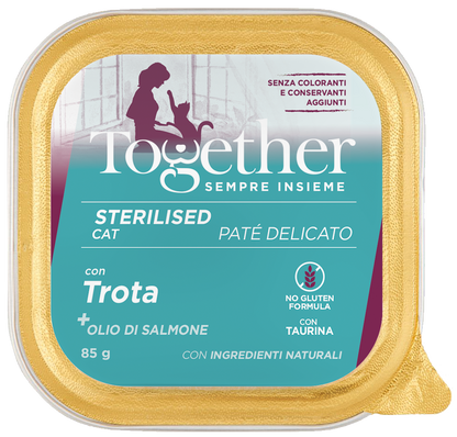 Together Cat Sterilised paté delicato alimento per gatti adulti sterilizzati