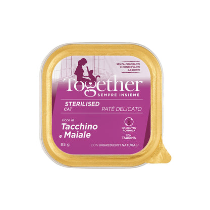 Together Cat Sterilised paté delicato alimento per gatti adulti sterilizzati