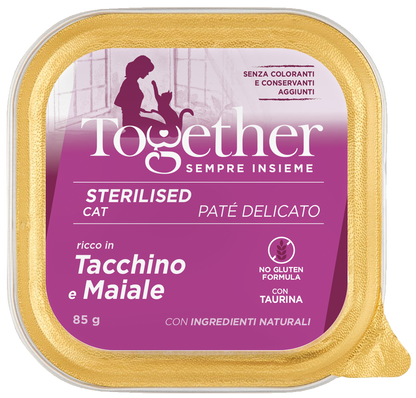 Together Cat Sterilised paté delicato alimento per gatti adulti sterilizzati