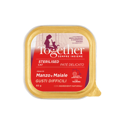 Together Cat Sterilised paté delicato alimento per gatti adulti sterilizzati