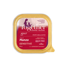 Together Cat Sensitive Paté delicato alimento completo grain free per gatti adulti con una sola fonte proteica animale 85g diversi gusti