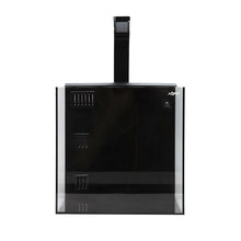 Aqpet Kubic 50 Rear Kit Vasca In Vetro Extrachiaro Con Filtro Posteriore e Luce LED Integrata 50x50x50cm Nero