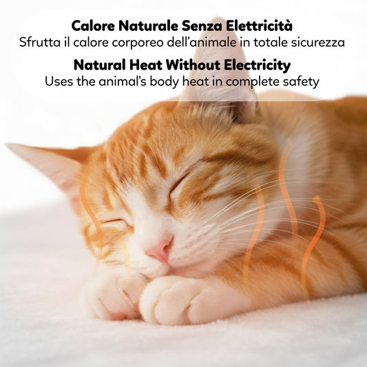 AqpetFriends Billy Tappetino Auto Riscaldante Bianco