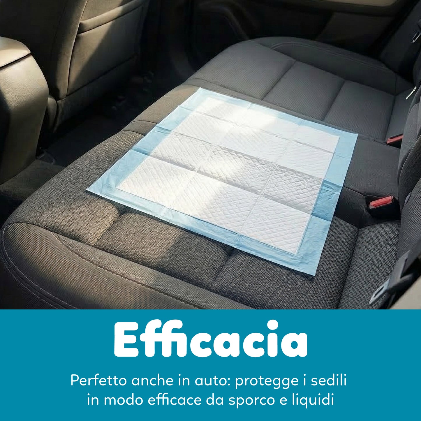 AqpetFriends Nappy Pet Basic Tappetino Assorbente Con Strisce Adesive 180 pz