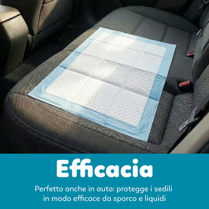 AqpetFriends Nappy Pet Basic Tappetino Assorbente Con Strisce Adesive 180 pz