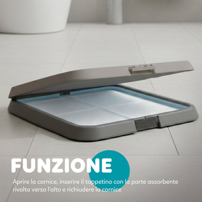 AQPetFriends BauSquare toilette 60x60 per cani