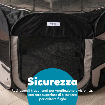 AqpetFriends Boxy Recinto Per Animali In Stoffa Per Cuccioli